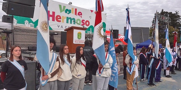 Valle Hermoso: acto oficial de las Fiestas Patronales 2025