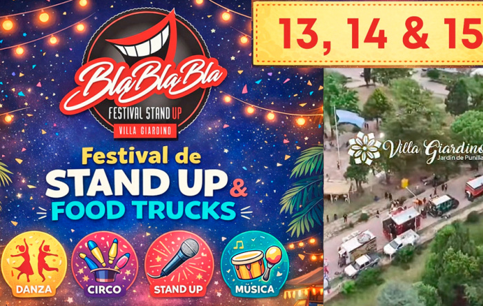 Villa Giardino: nueva edición del festival Bla Bla Blá