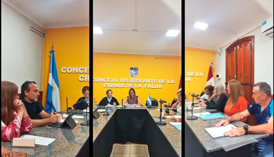 Concejo Deliberante de La Falda: sesión del 11 de marzo