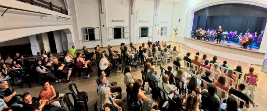La Orquesta Sinfónica de Punilla engalanó la Fiesta del Cosmos en Villa Giardino