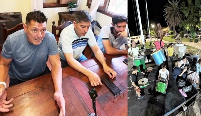 Villa Giardino: conferencia municipal ratificando los motivos del ajuste