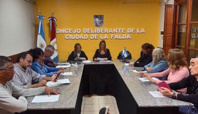 Concejo Deliberante La Falda: sesión del 03 de abril de 2024