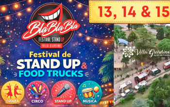 Villa Giardino: nueva edición del festival Bla Bla Blá