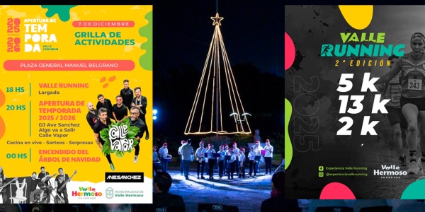 7 de Diciembre: Valle Hermoso Enciende su Verano con Deporte y Fiesta