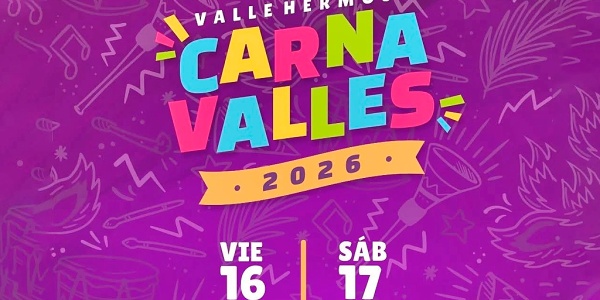 Valle Hermoso anticipa festejo con los Carnavalles