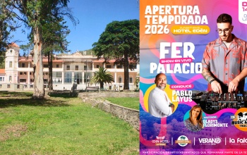 La Falda abre el verano con Fer Palacio y Gladys Florimonte en el Edén