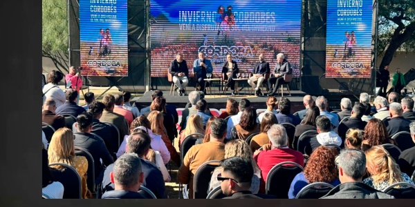 Huerta participó del lanzamiento de temporada invernal de Córdoba