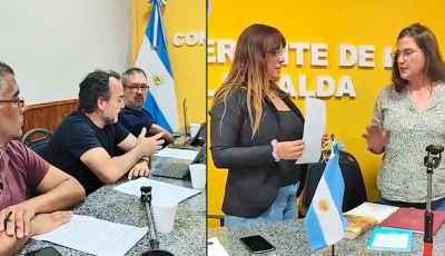 Concejo de La Falda: juramento y discusión por Tarifas UTyR  y 7 Cascadas