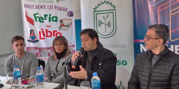 Invitación a la 2° Feria del Libro de Valle Hermoso