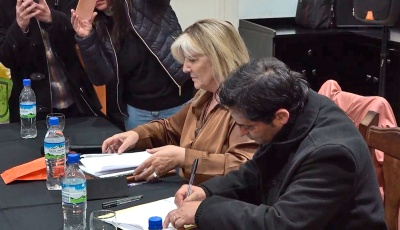 Valle Hermoso: firma formal del acta constitutiva de la Mesa CLE