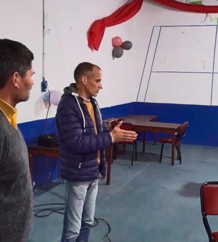 Cierre curso de Coaching Deportivo en salón vecinal de Santa Rosa