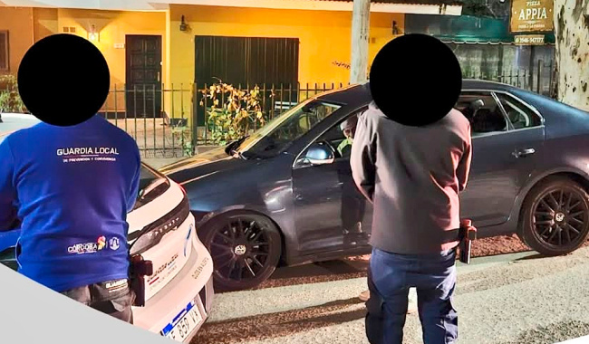 La Falda: las cámaras de monitoreo permitieron detener a un conductor alcoholizado en Av. Edén 