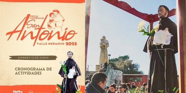 Valle Hermoso se prepara para las Fiestas Patronales 2025 en honor a San Antonio