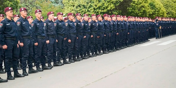 Bendición de uniformes de Aspirantes a Agentes de la Escuela de Suboficiales de Policía