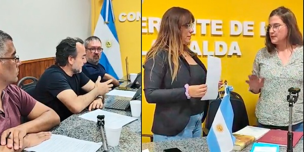 Concejo de La Falda: juramento y discusión por Tarifas UTyR  y 7 Cascadas