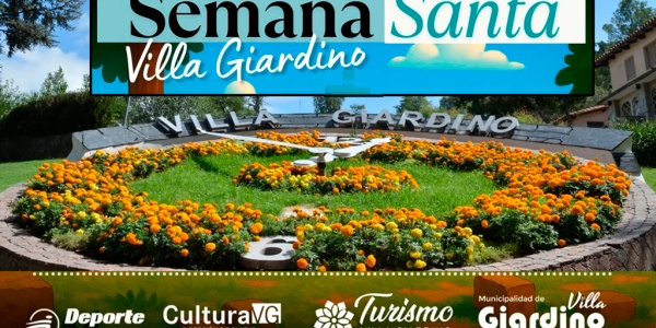Giardino: anuncios de turismo, cultura y fiestas patronales.