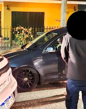 La Falda: las cámaras de monitoreo permitieron detener a un conductor alcoholizado en Av. Edén 