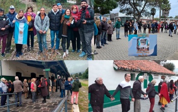 Abrazo solidario para sostener al ramal ferroviario del Tren de las Sierras