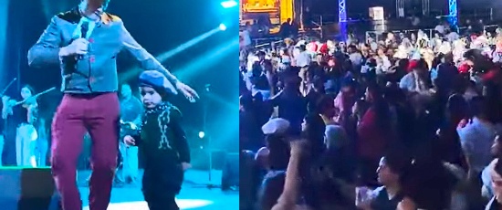 Paquito Ocaño encendió el Anfiteatro de La Falda a pura bailanta