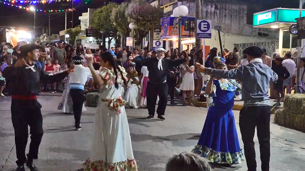 Cuarta de noche de Peña Callejera en Huerta Grande