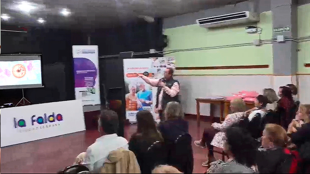 La Falda: sublime evento de prevención de cáncer de cuello de útero