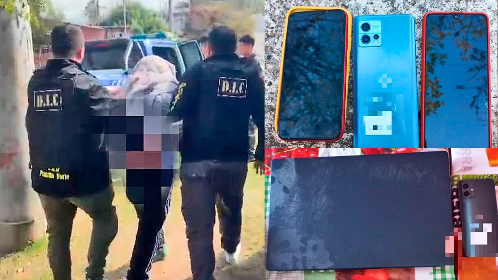 Detuvieron a un hombre por el robo a casa de electrodomésticos en La Falda