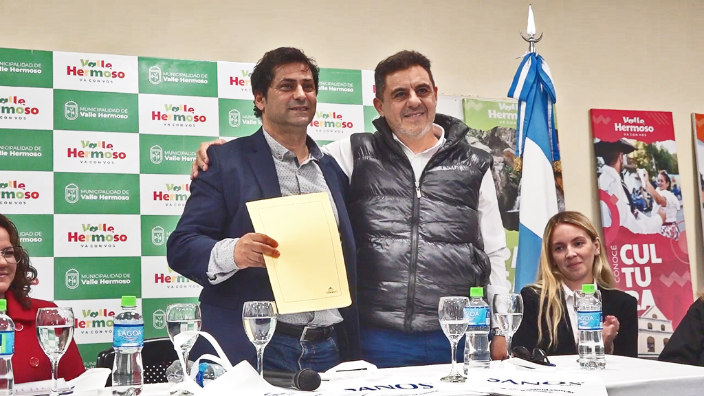 Valle Hermoso: presentan Sistema de Salud empresa SANOS