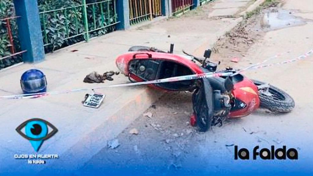 Una mujer debió ser internada en el Funes tras un accidente de moto