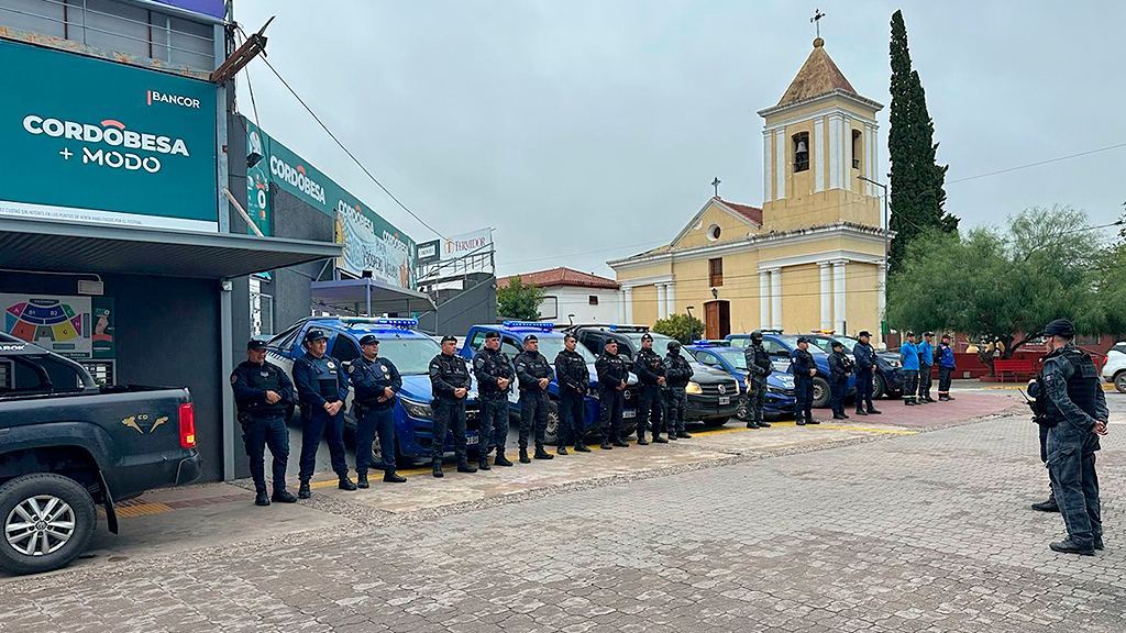 Operativo saturación interfuerzas en Punilla