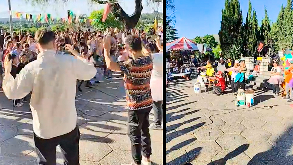 Octubrillante 2025: lleno de alegría la plaza San Martín