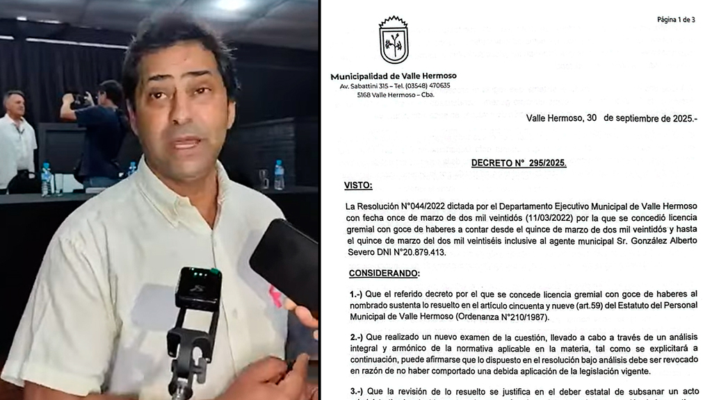 Spadoni desmiente diferendo legal paritario con SITRAM