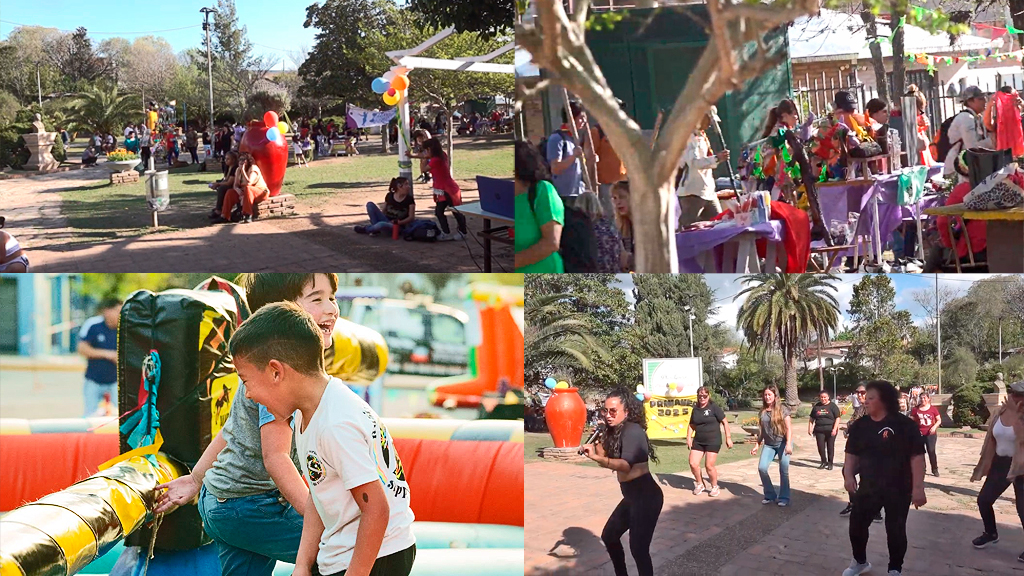 Shows y mateadas en la tarde primaveral de Valle Hermoso