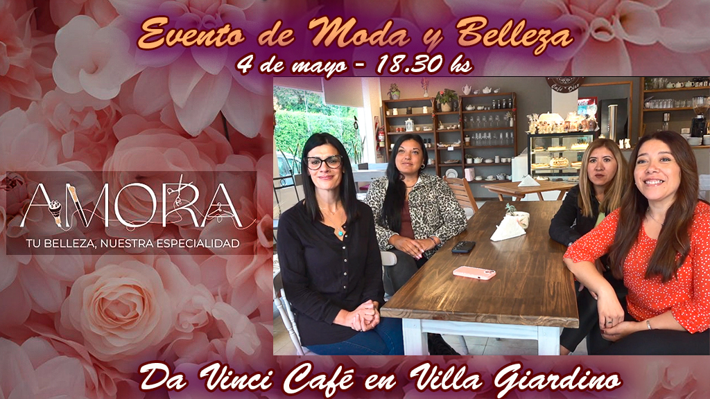 Invitación a evento de Belleza en Villa Giardino