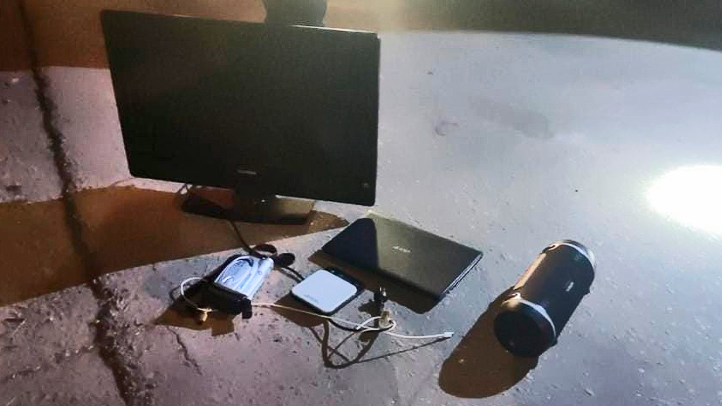 La Cumbre: recuperan elementos robados, un detenido