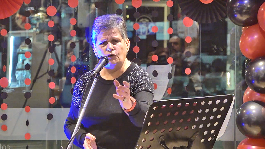 Tango Café 2025: actuación de Laura del Mar Ferreyra