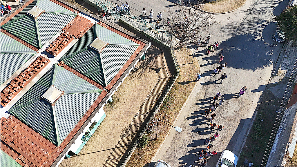Abrazo al Jardín de Infantes de la Aeronáutica Argentina por sus 50 años