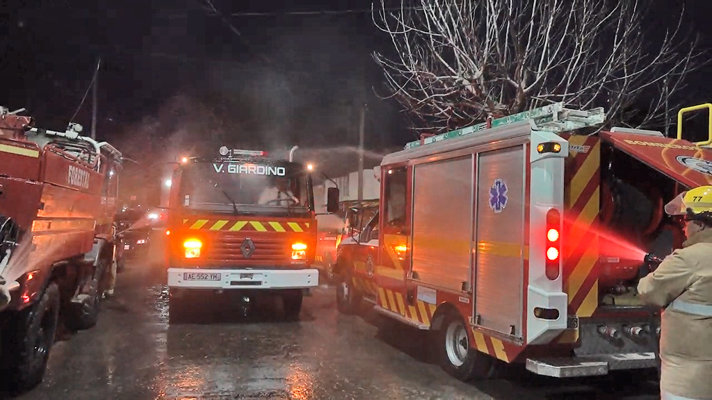 Giardino: nuevo camión estructural en el día del Bombero