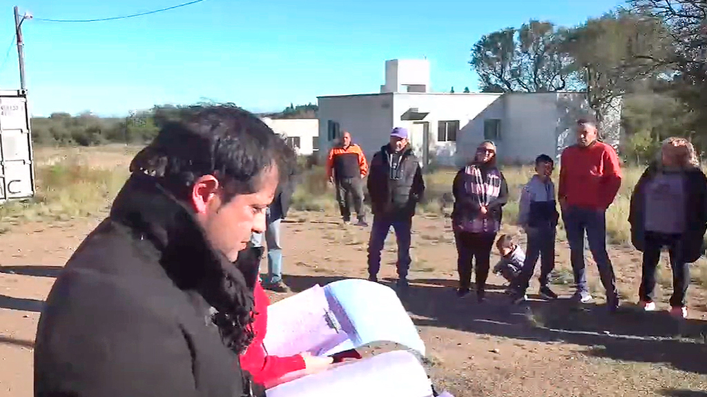Valle Hermoso: entrega de casas en barrio Lucia Dominguez