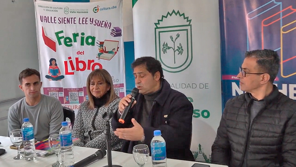 Invitación a la 2° Feria del Libro de Valle Hermoso