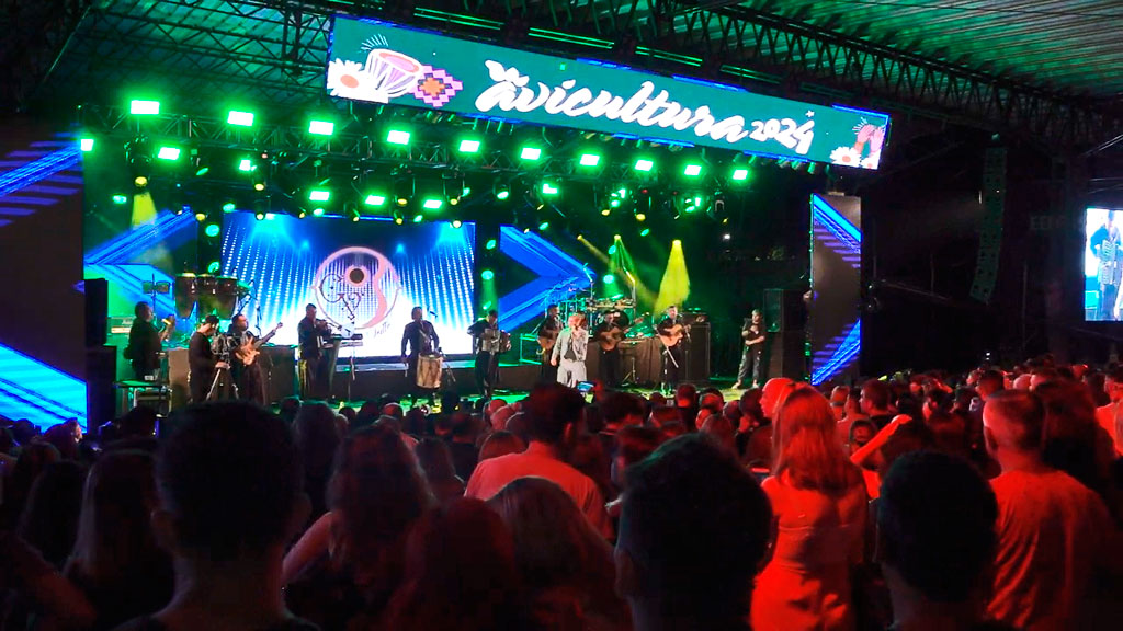 Cristian Valle en la fiesta de la Avicultura 2024