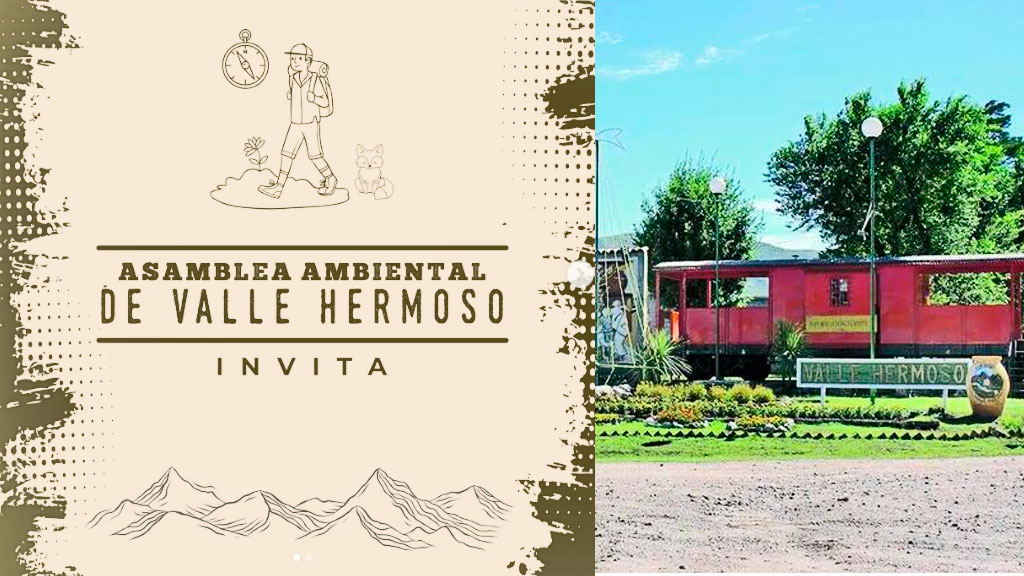 Caminatas ambientales en el oeste de Valle Hermoso