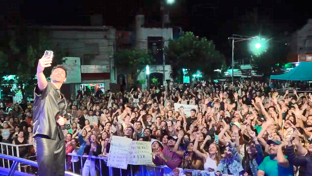 Juan Ingaramo colmo La Falda bajo las estrellas 2024