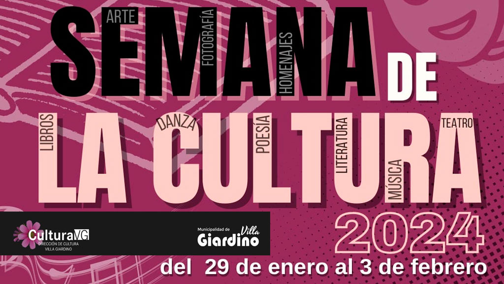 Cronograma de la Semana de la Cultura en Villa Giardino