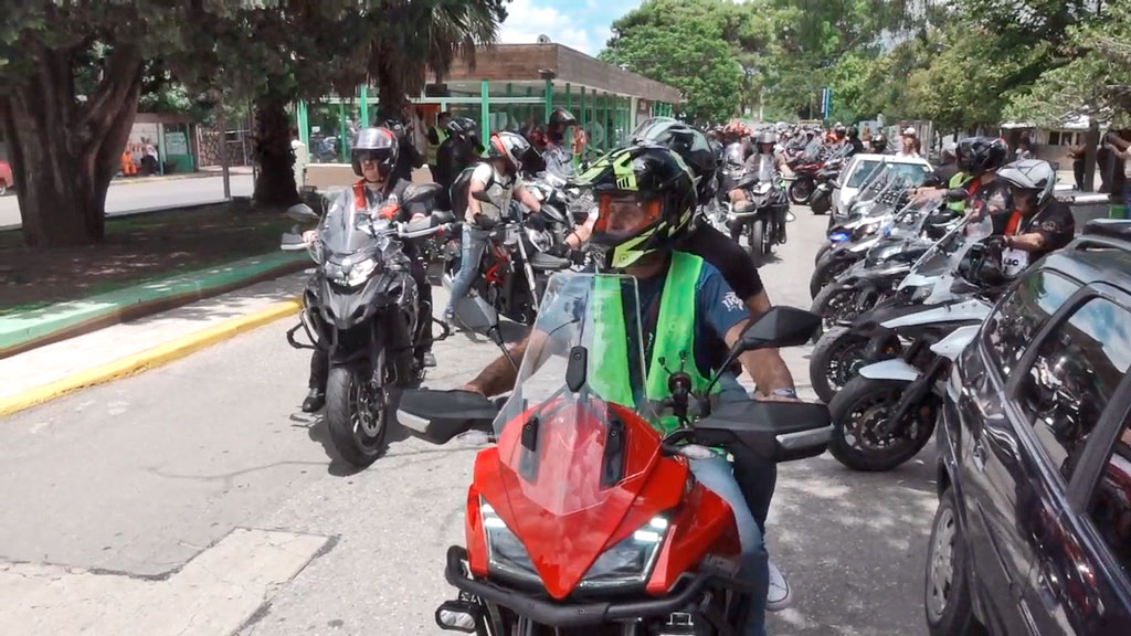 Primer encuentro de motos Benelli en Valle Hermoso
