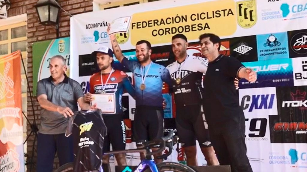 Exitosa fecha de ciclismo cordobés en Valle Hermoso
