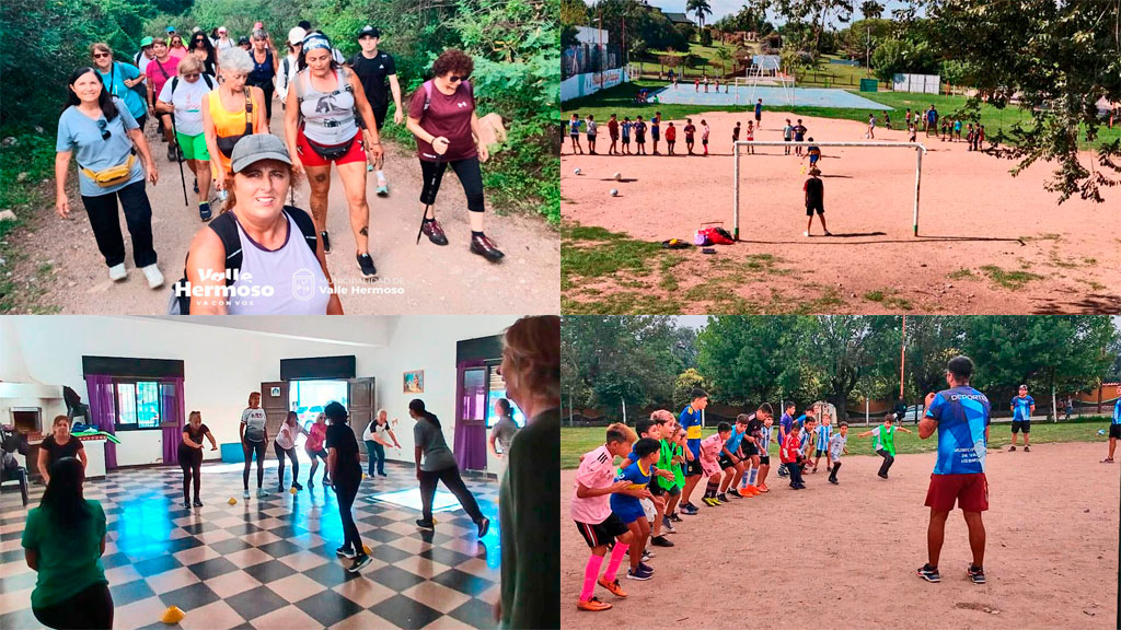 Redoblan las actividades deportivas en Valle Hermoso