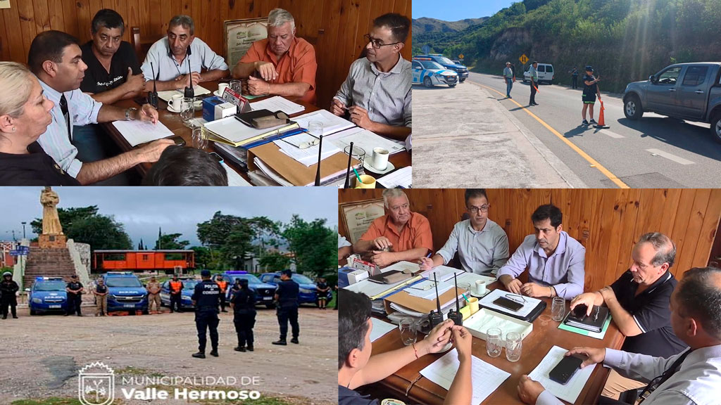  Valle Hermoso: avances en la suma de recursos para la seguridad