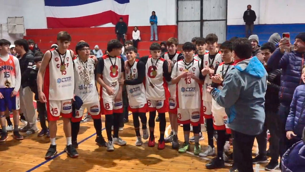 U21 del CALF campeón de la Asociación de Basketball de Punilla