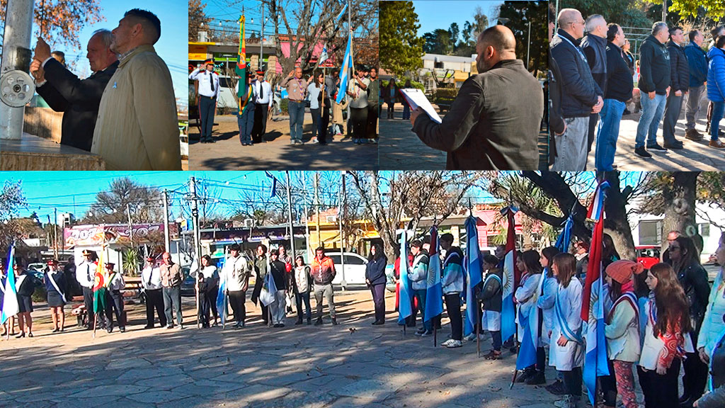 Acto conmemorativo a Güemes en Villa Giardino