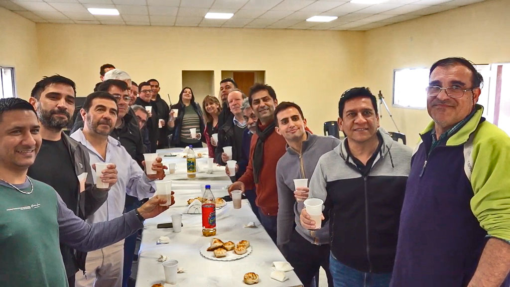  Agasajaron a la Prensa en Valle Hermoso